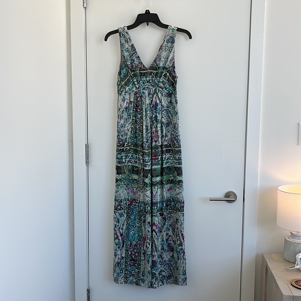 Presley Skye Print Woven Maxi Dress